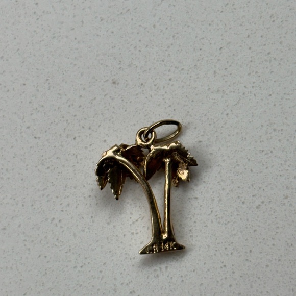 Rare! Catbird 14k Gold Palm Tree Charm - Picture 6 of 6